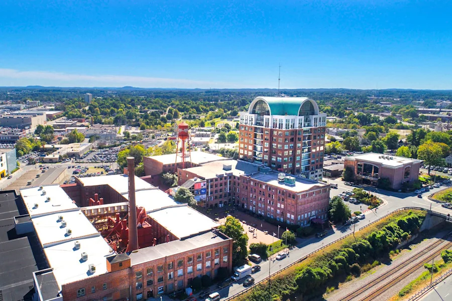 Commercial roof in High Point, NC